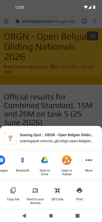 Browser: open in Vulture on Android