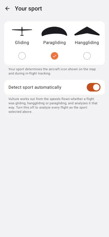Sport detection on Android