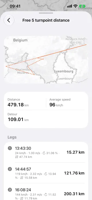Track optimisation on iPhone