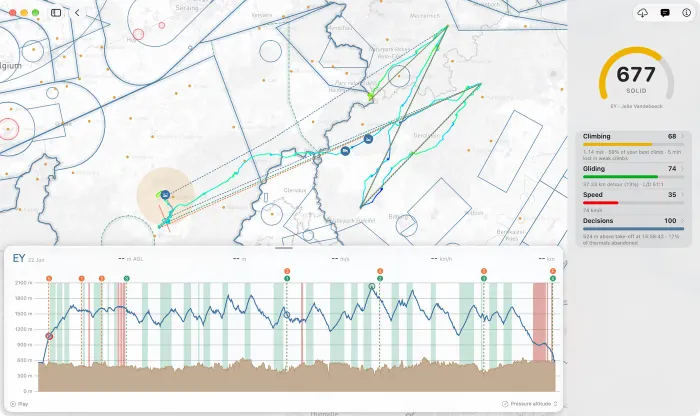 Debrief and flight rating on Mac