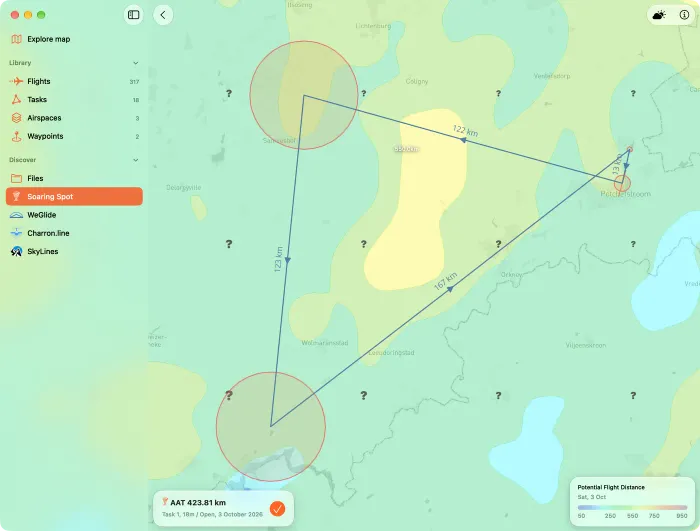 SkySight forecasts on Mac