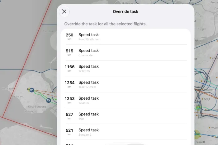 Override task on Mac