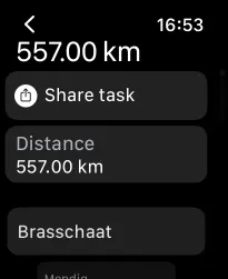 Task map on Watch